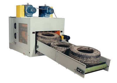 Truck Tire Shredding Machine